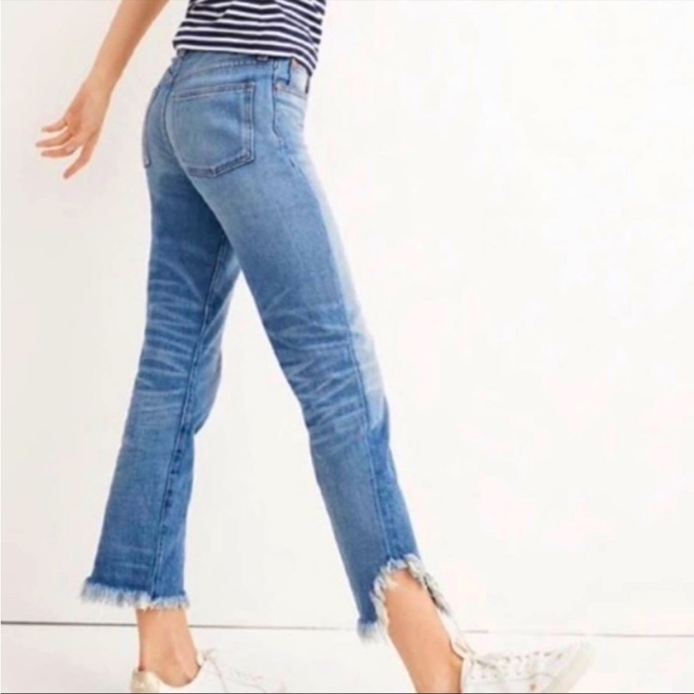 Madewell Rivet Thread retro straight Jeans size 27